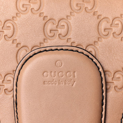 Gucci Guccissima Medium Emily Shoulder Bag Camelia 10 of 11