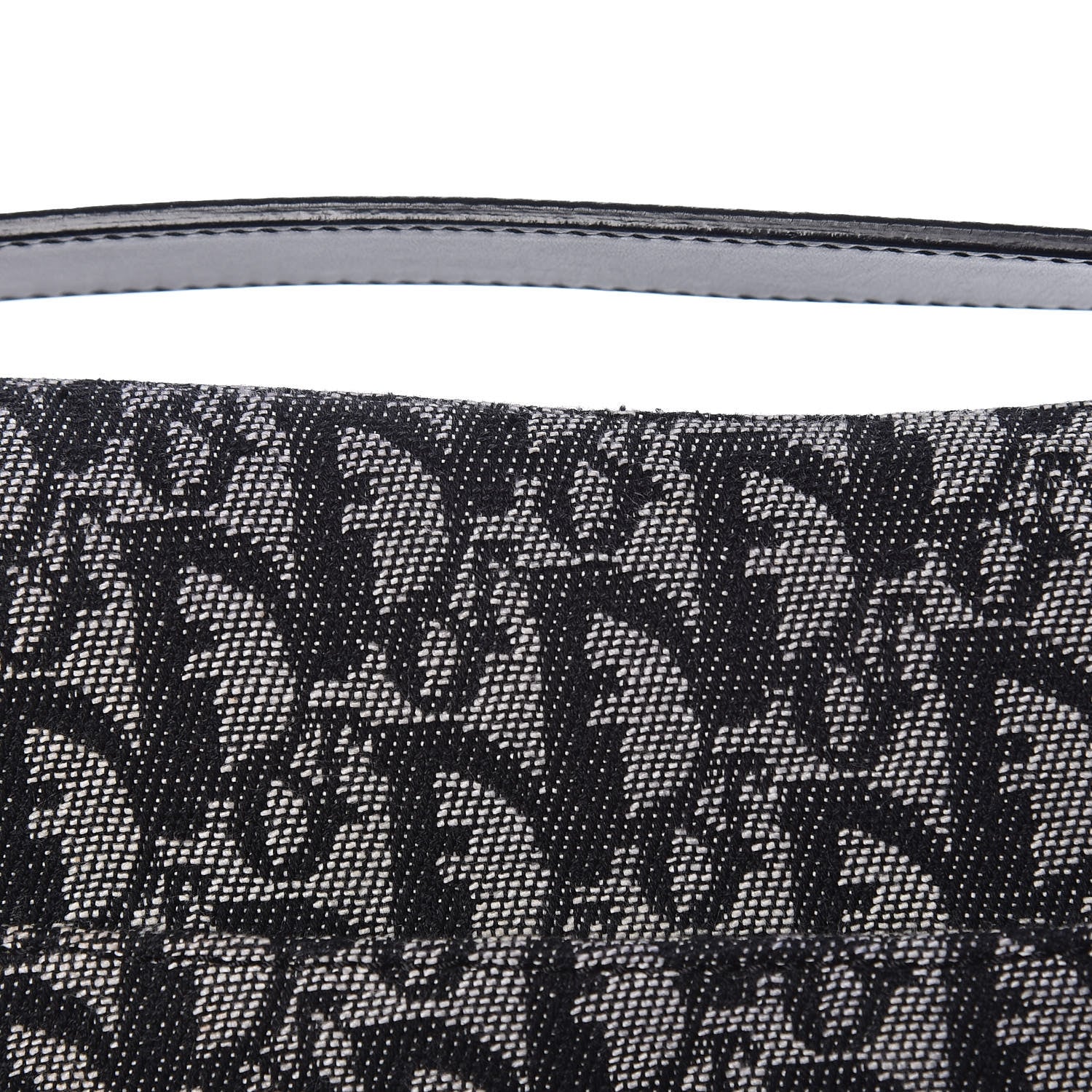 Christian Dior Monogram Saddle Bag Black 15 of 20