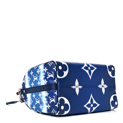 Louis Vuitton Monogram Escale Speedy Bandouliere 30 Blue 4 of 10