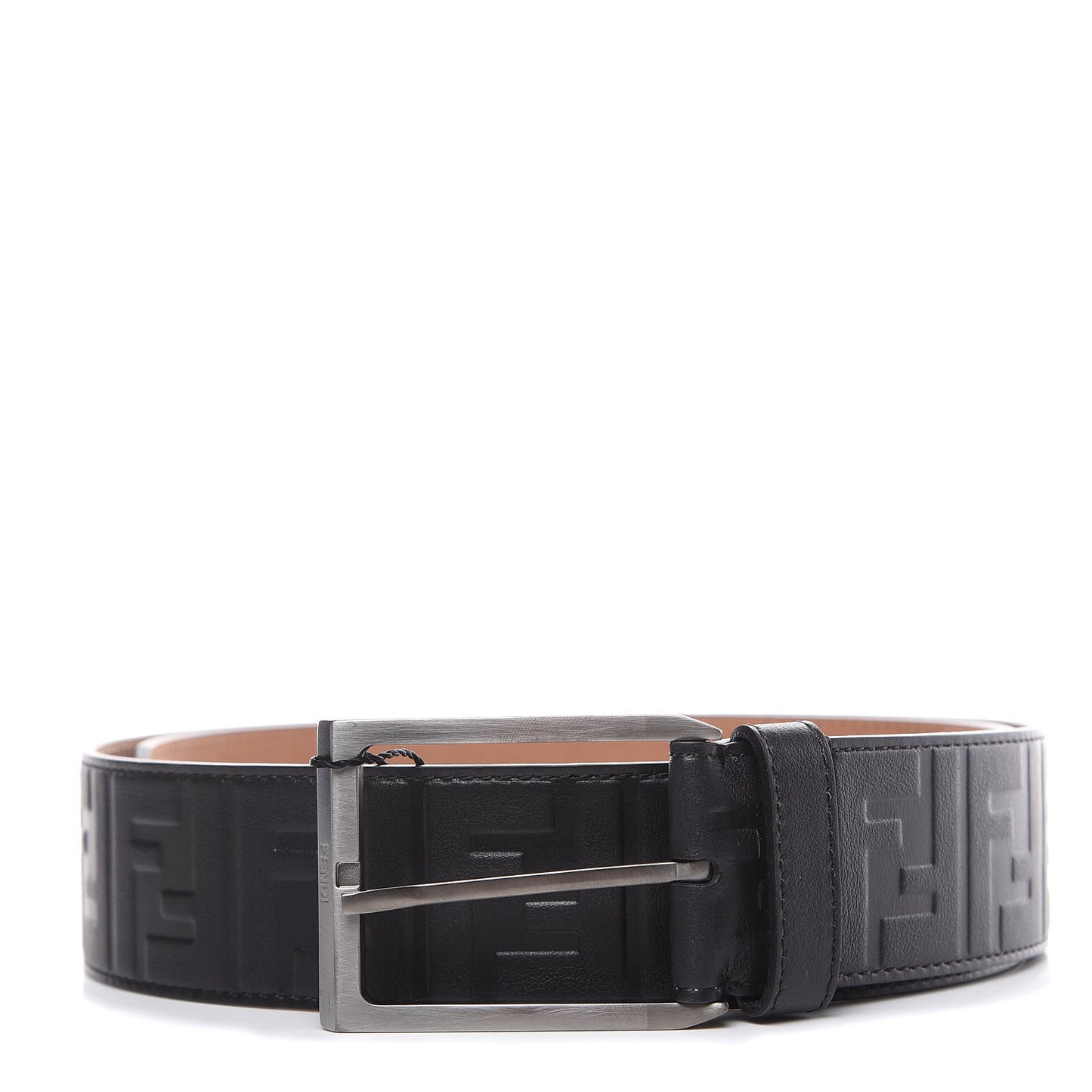 Vitello Grace FF 1974 Embossed Belt 95 38 Black