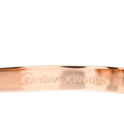 Cartier 18K Pink Gold LOVE Cuff Bracelet 16 4 of 6