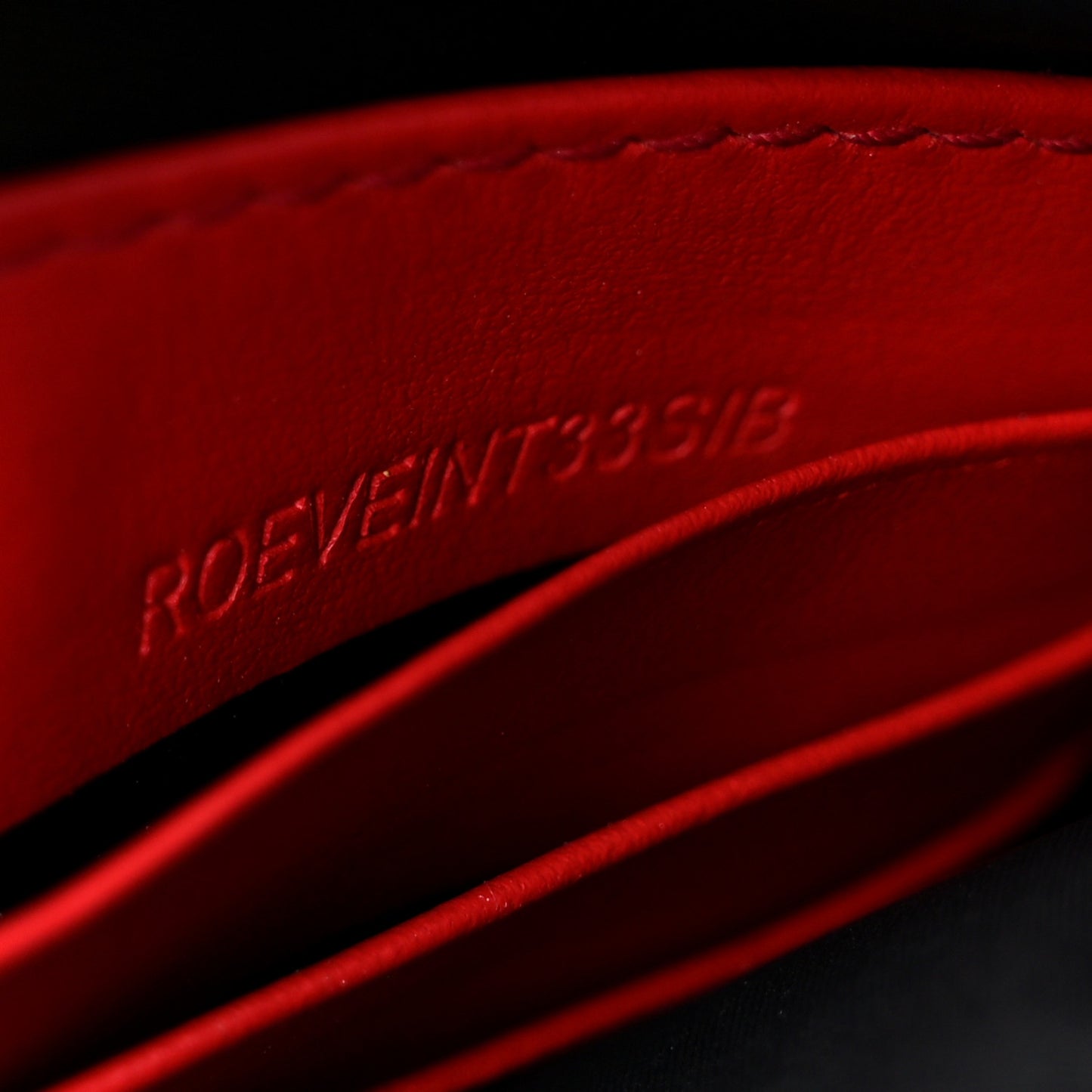 Monogram Nylon Edin Zip Pouch Vermillion Vermillion