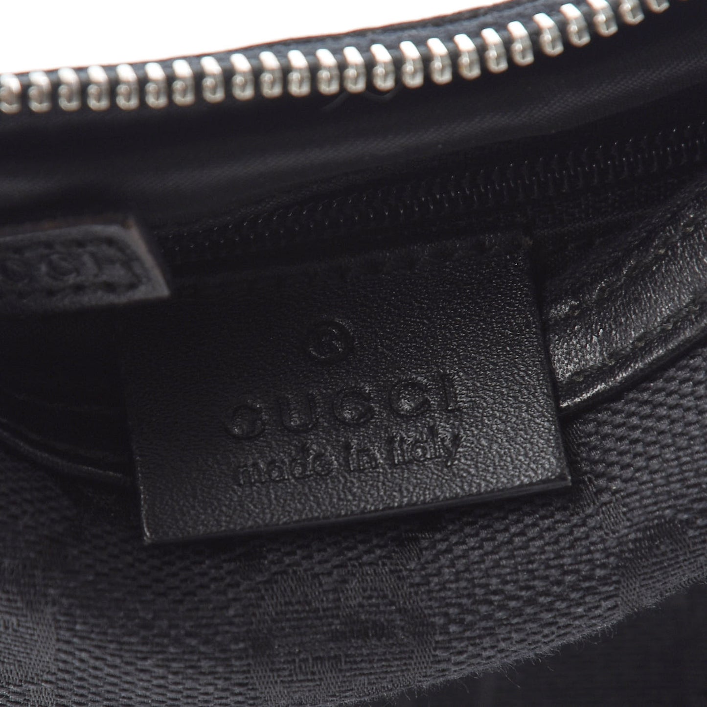 Monogram GG Clasp Hobo Black