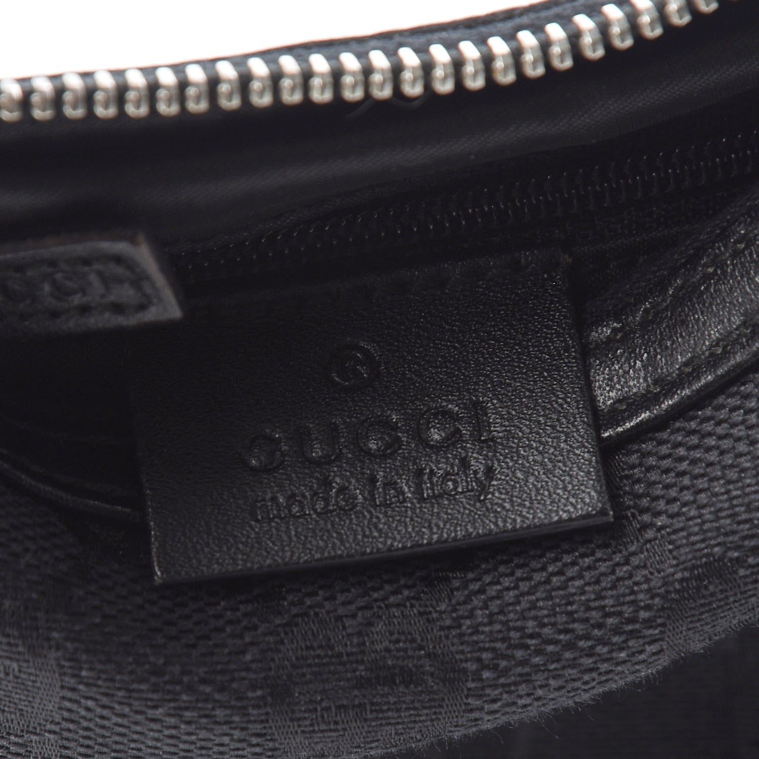 Gucci Monogram GG Clasp Hobo Black 8 of 9