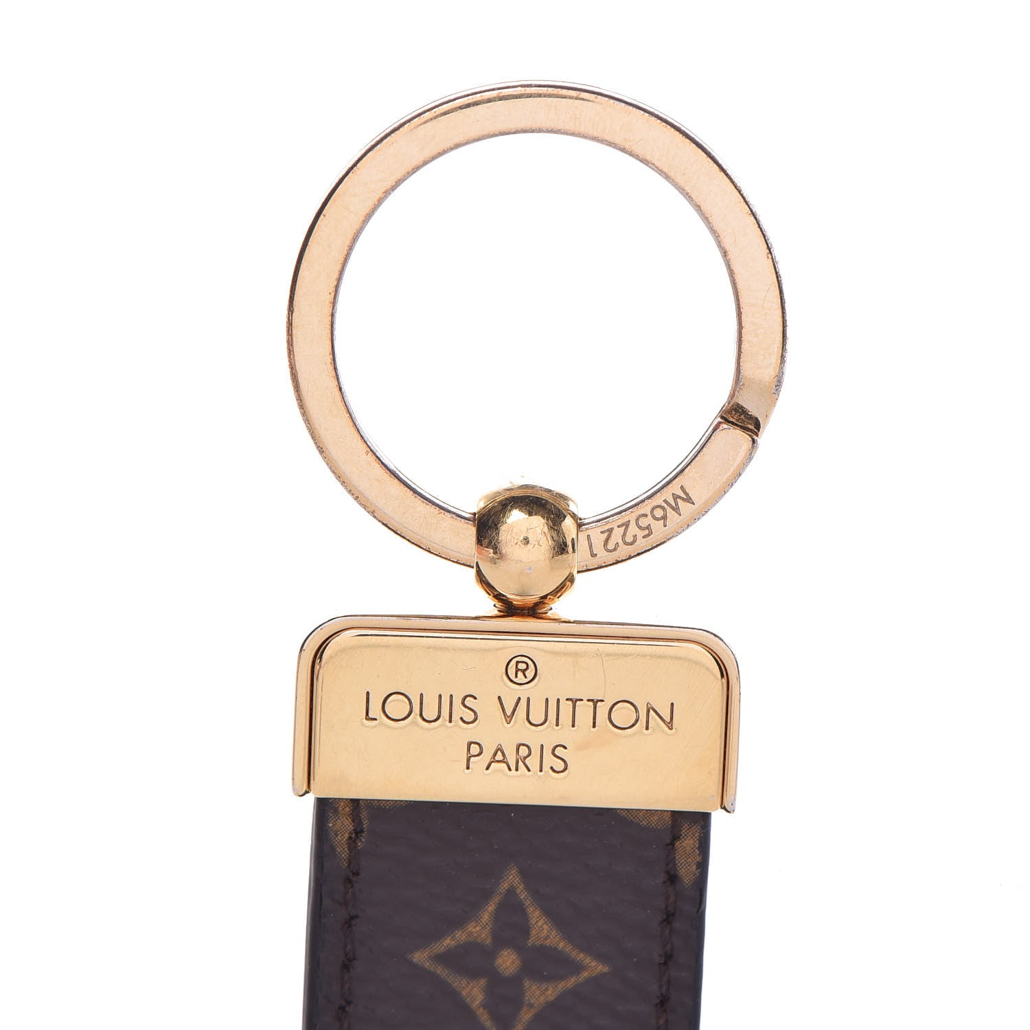 Louis Vuitton Monogram Dragonne Key Holder 3 of 5