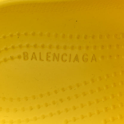 Balenciaga X CROCS Rubber Womens Pool Slides 40 Lemon 8 of 12