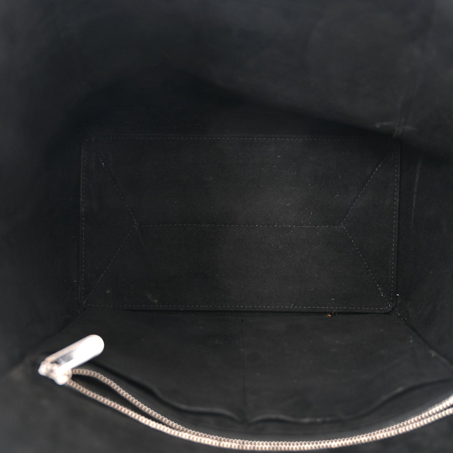 Calfskin Lockme Cabas Sky Black