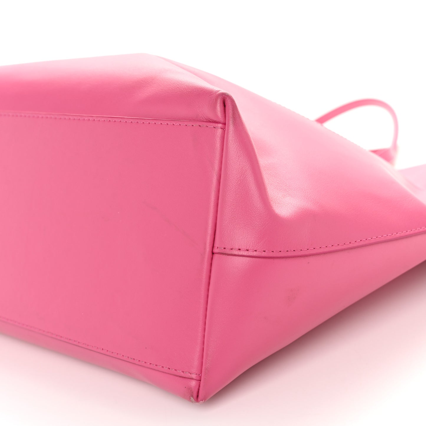 Calfskin DG Logo Shopper Tote Glicine