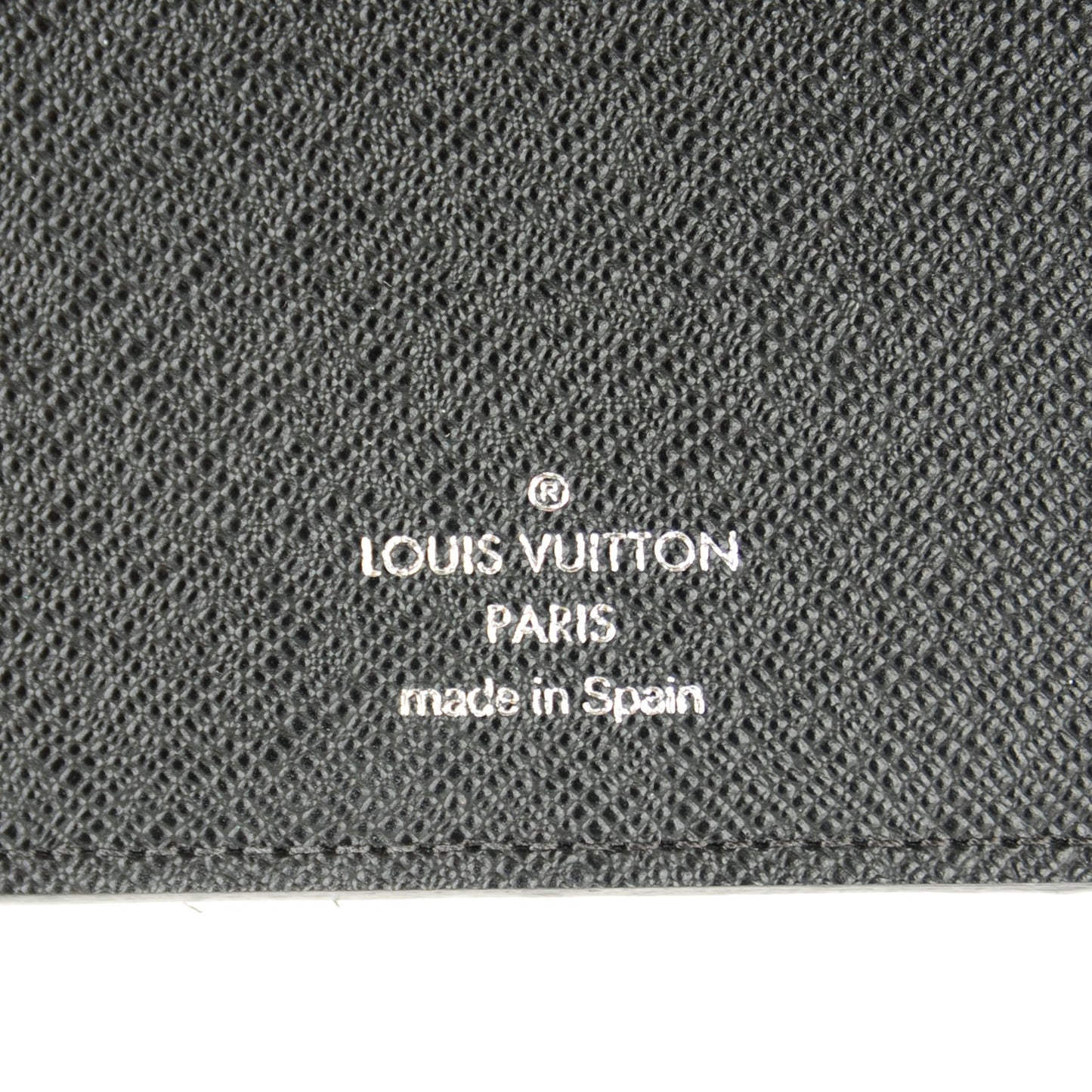 Damier Graphite Desk Agenda Cover