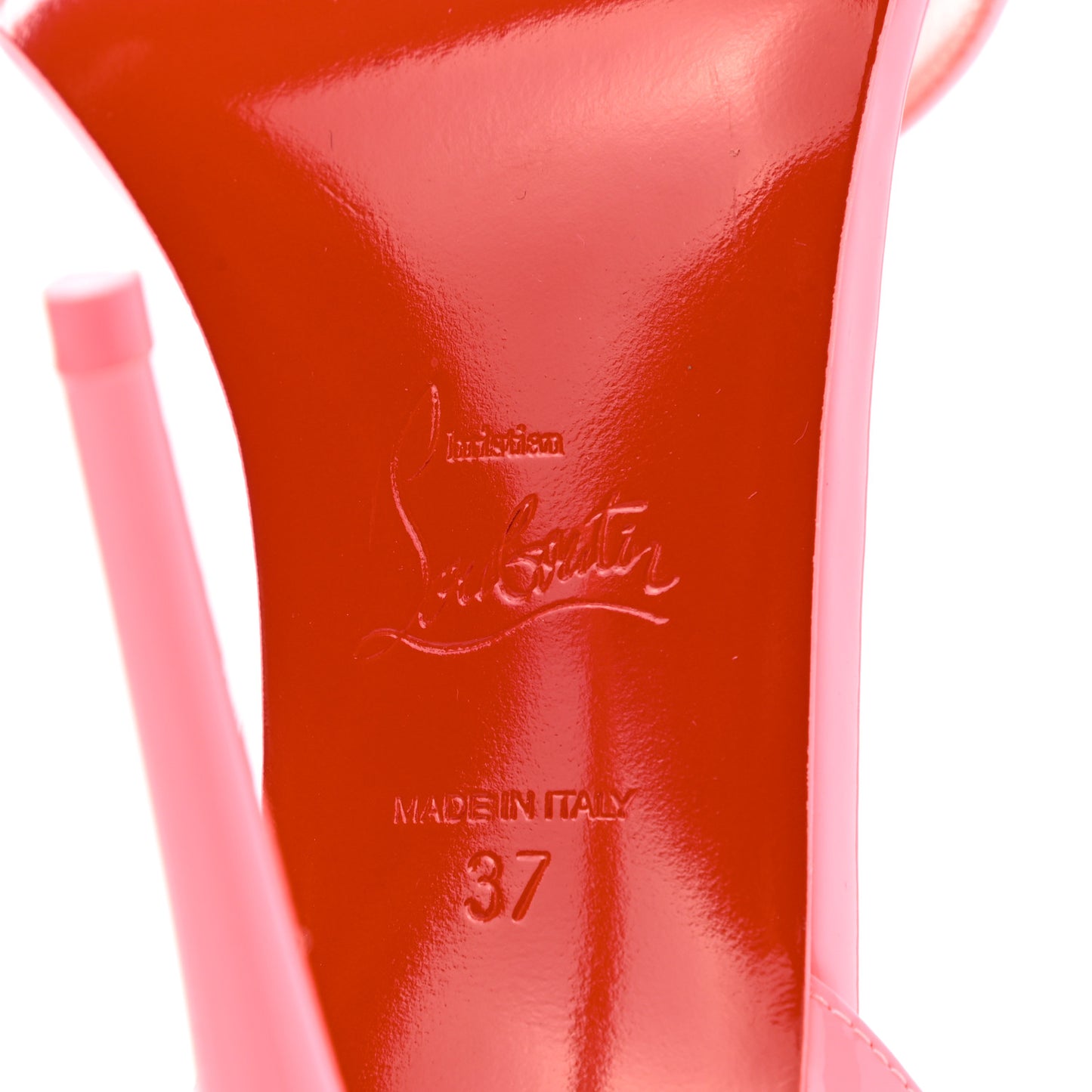 Patent Loubigirl 100 Sandals 37 Pink