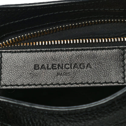 Balenciaga Chevre Gold Metallic Edge Hardware Mini City Black 6 of 10