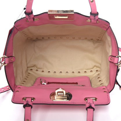 Valentino Garavani Vitello Mini Rockstud Tote Ninphea 5 of 12