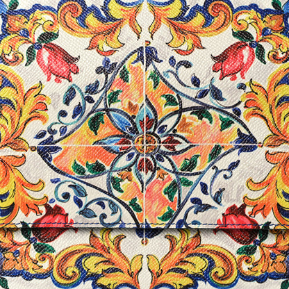 Dolce & Gabbana Dauphine Majolica Print Medium Miss Sicily Satchel Multicolor 9 of 11