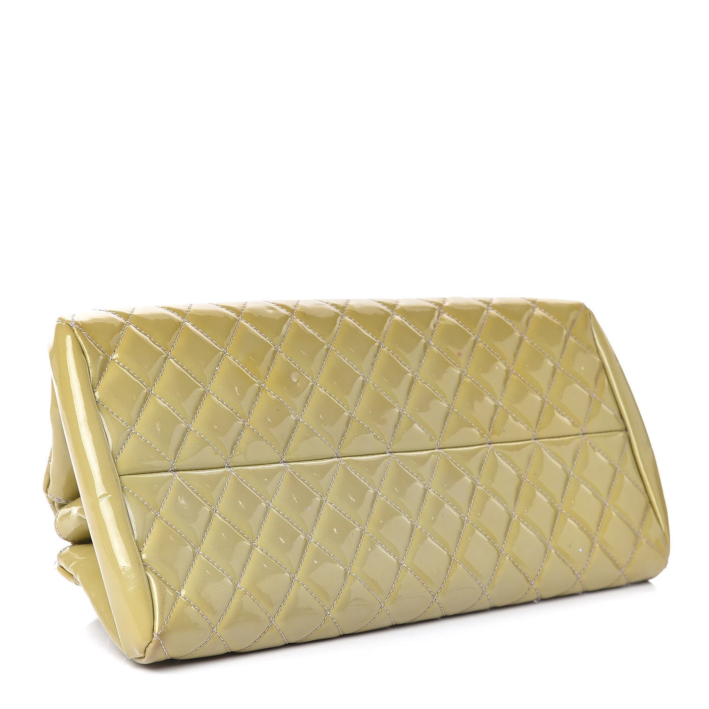 Patent Quilted Medium Just Mademoiselle Yellow