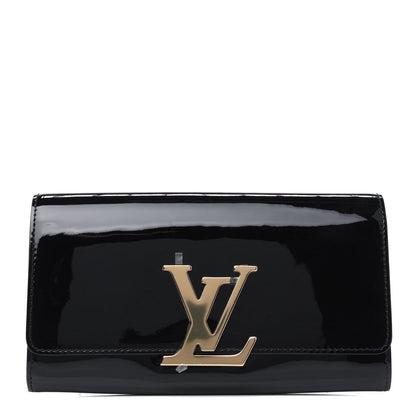 Louis Vuitton Patent Louise EW Clutch Black 1 of 11