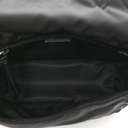 Prada Re-Nylon Vitello Padded Small Flap Shoulder Bag Black 6 of 11