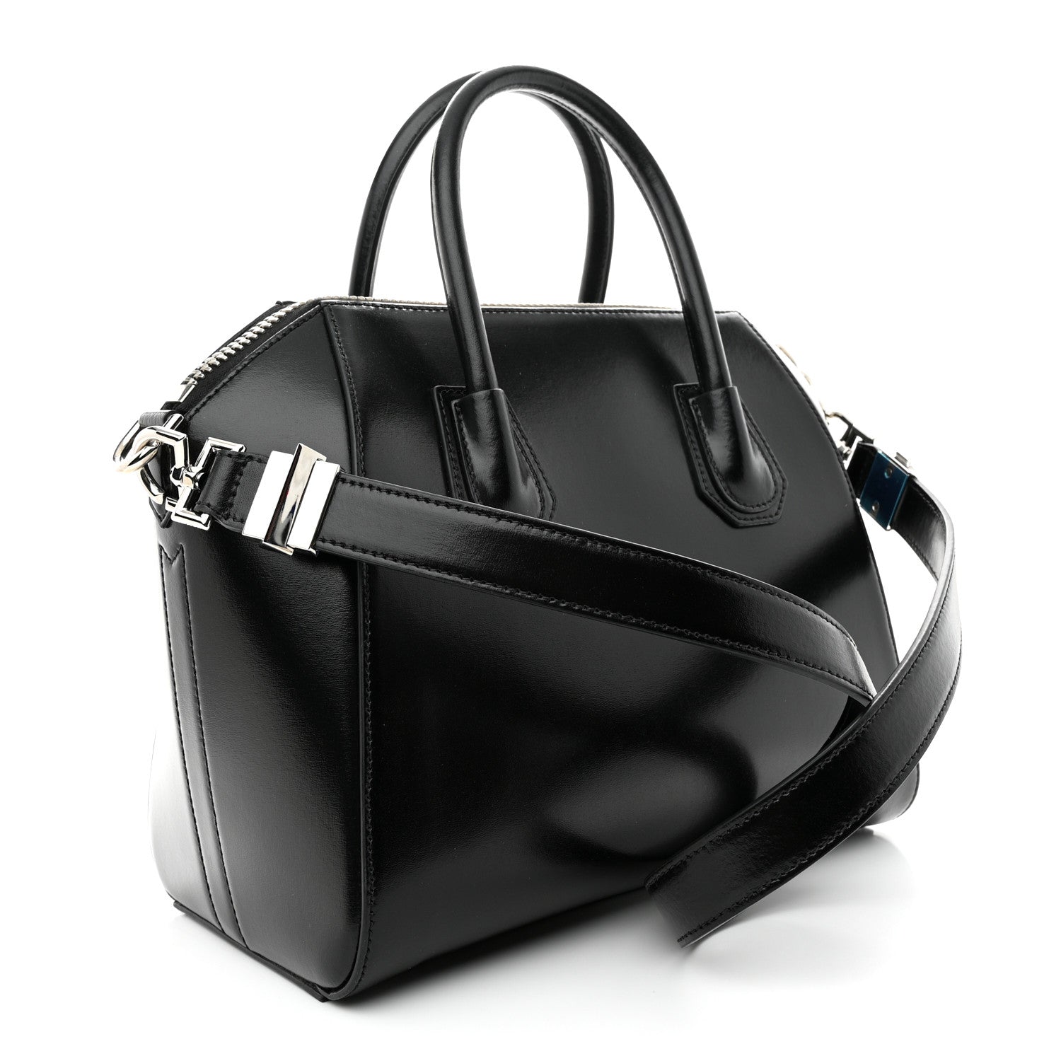 Givenchy Shiny Lord Calfskin Small Antigona Black 3 of 12