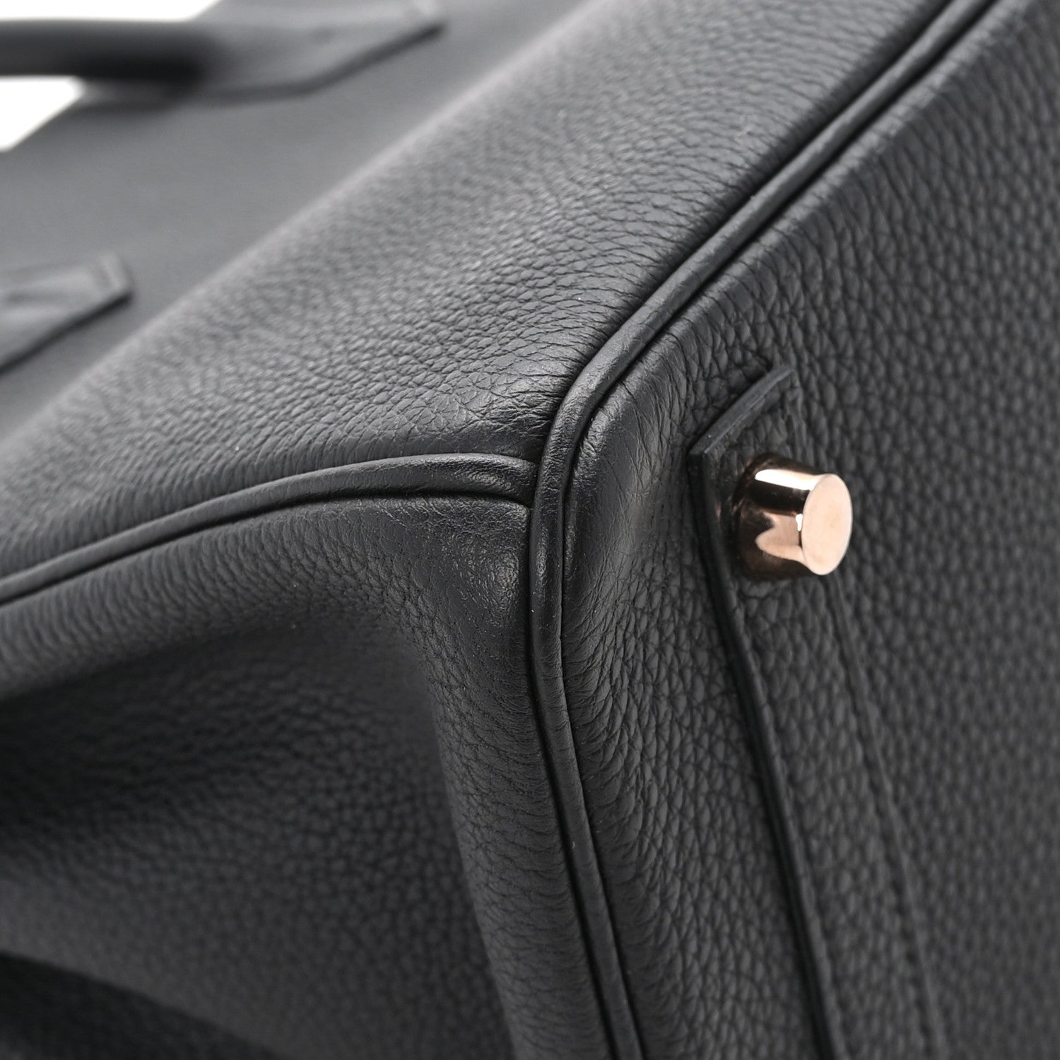 Hermes Togo Birkin 25 Black 11 of 12