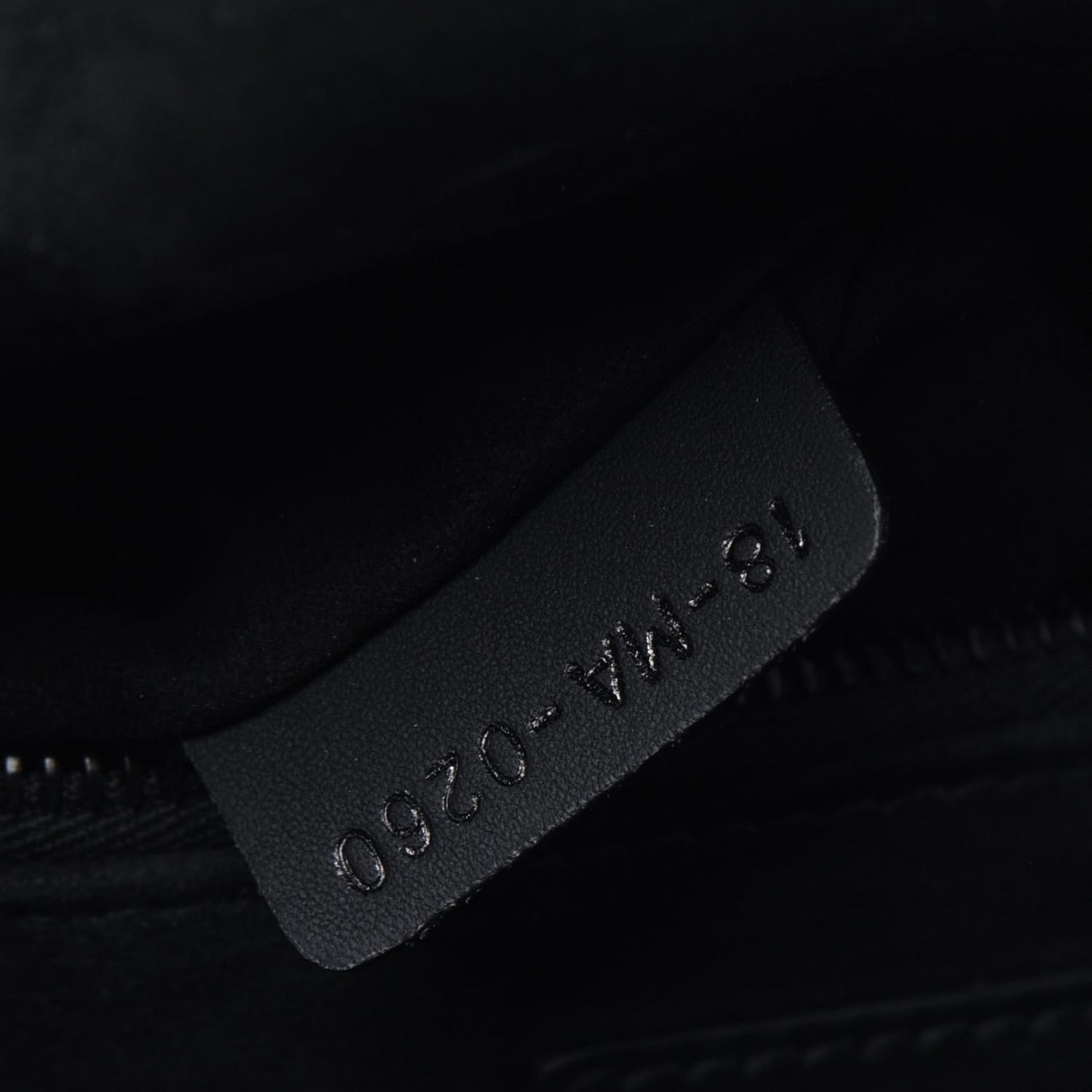 Ultra Matte Calfskin Cannage Small My ABCDior Lady Dior Black