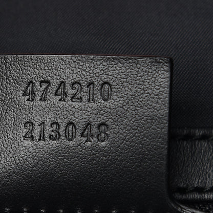 Gucci Calfskin Small GucciGhost Drawstring Backpack Black 7 of 10