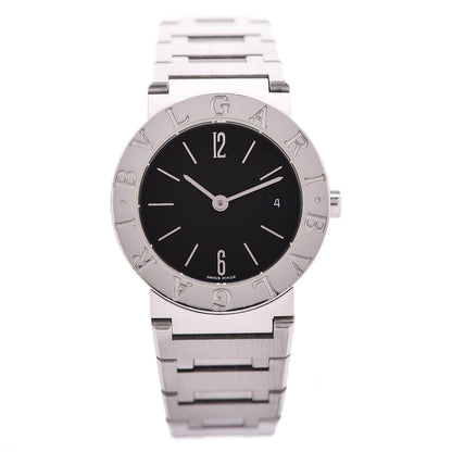 Bulgari Stainless Steel 26mm Quartz Watch Black 1 of 11