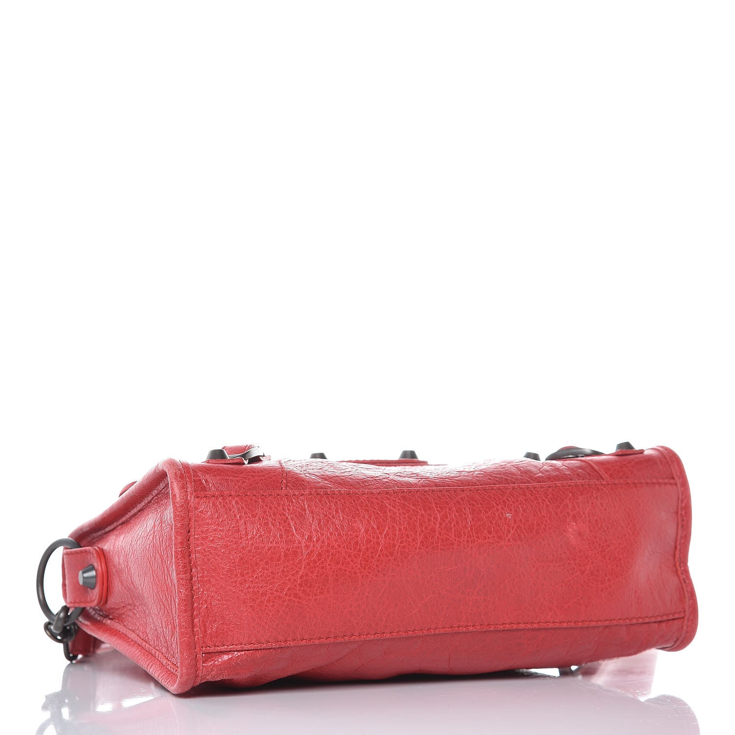 Balenciaga Agneau Classic Hardware Mini City Rouge Cardinal 4 of 11