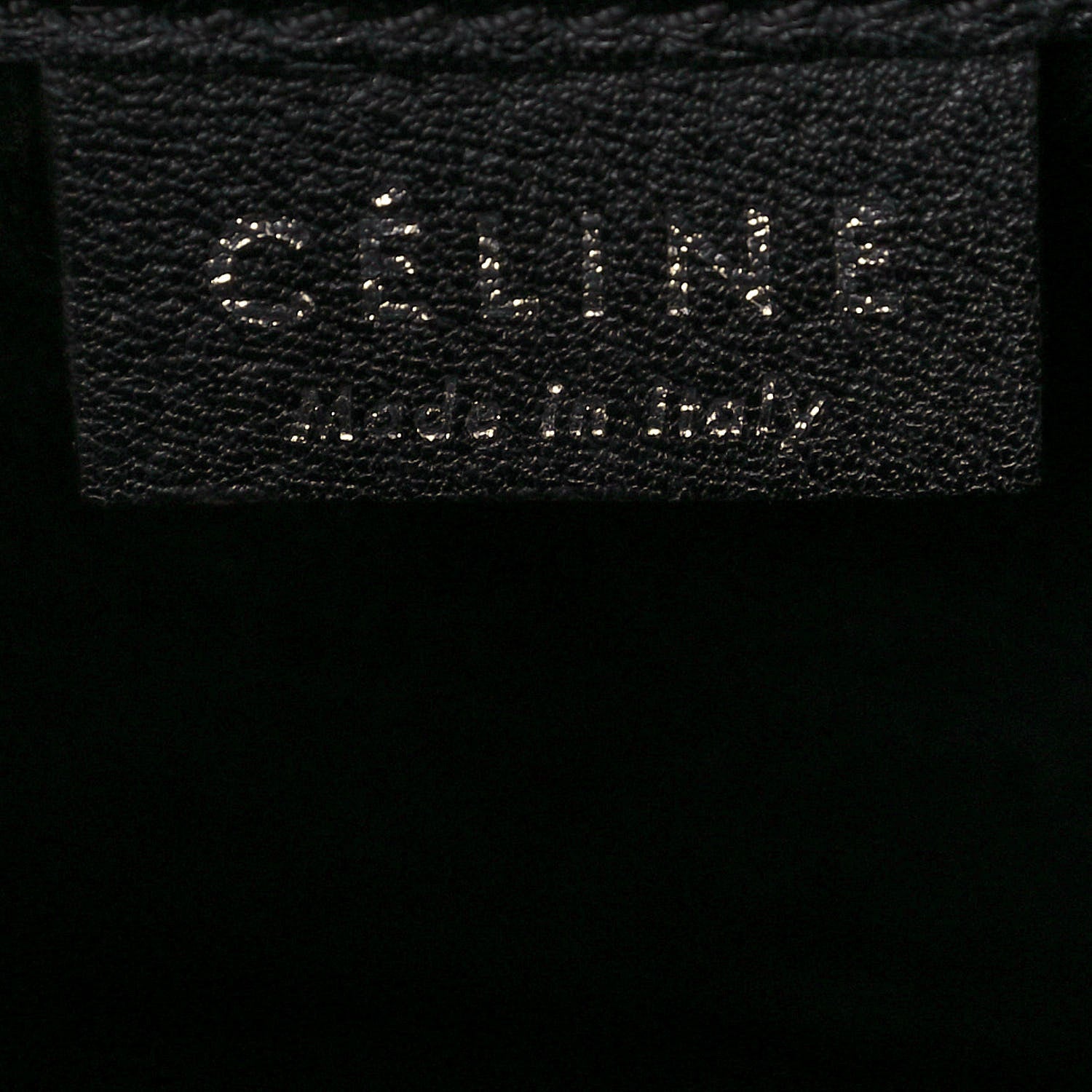 Celine Drummed Calfskin Nano Luggage Black 11 of 16