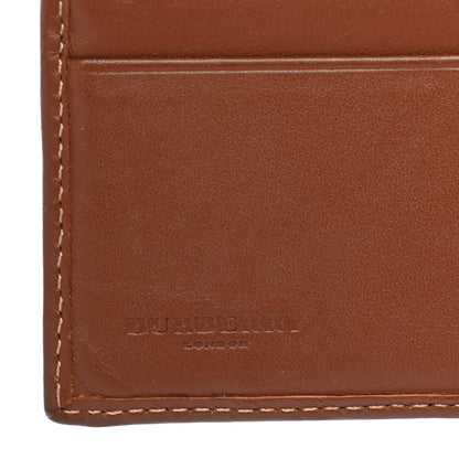Burberry Haymarket Check Bi-Fold Wallet Brown 6 of 7
