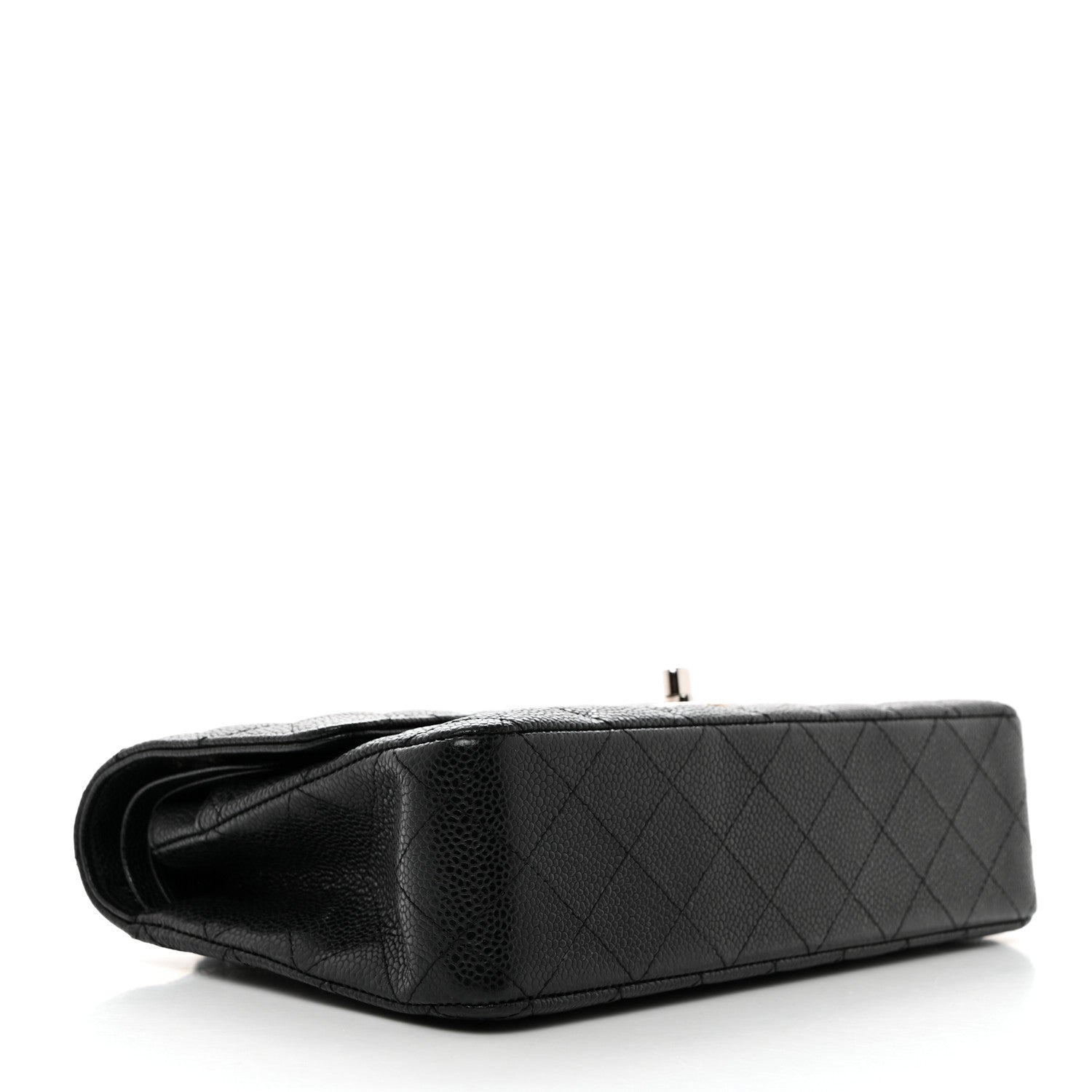 Chanel Caviar Quilted Medium Double Flap Black 4 of 10