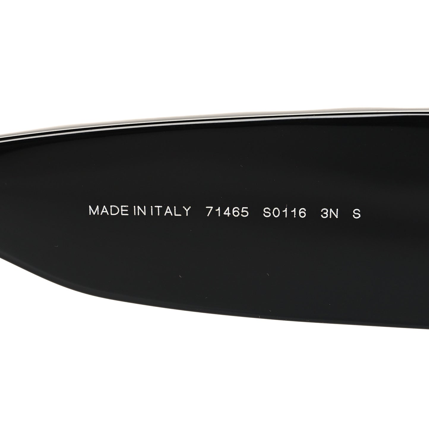 Acetate Quilted CC Pilot Sunglasses 71465 Black