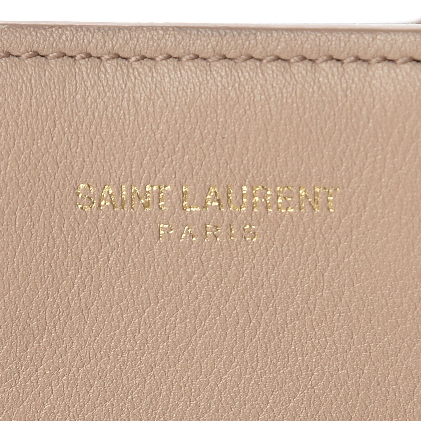 Smooth Calfskin Small Monogram Cabas Beige