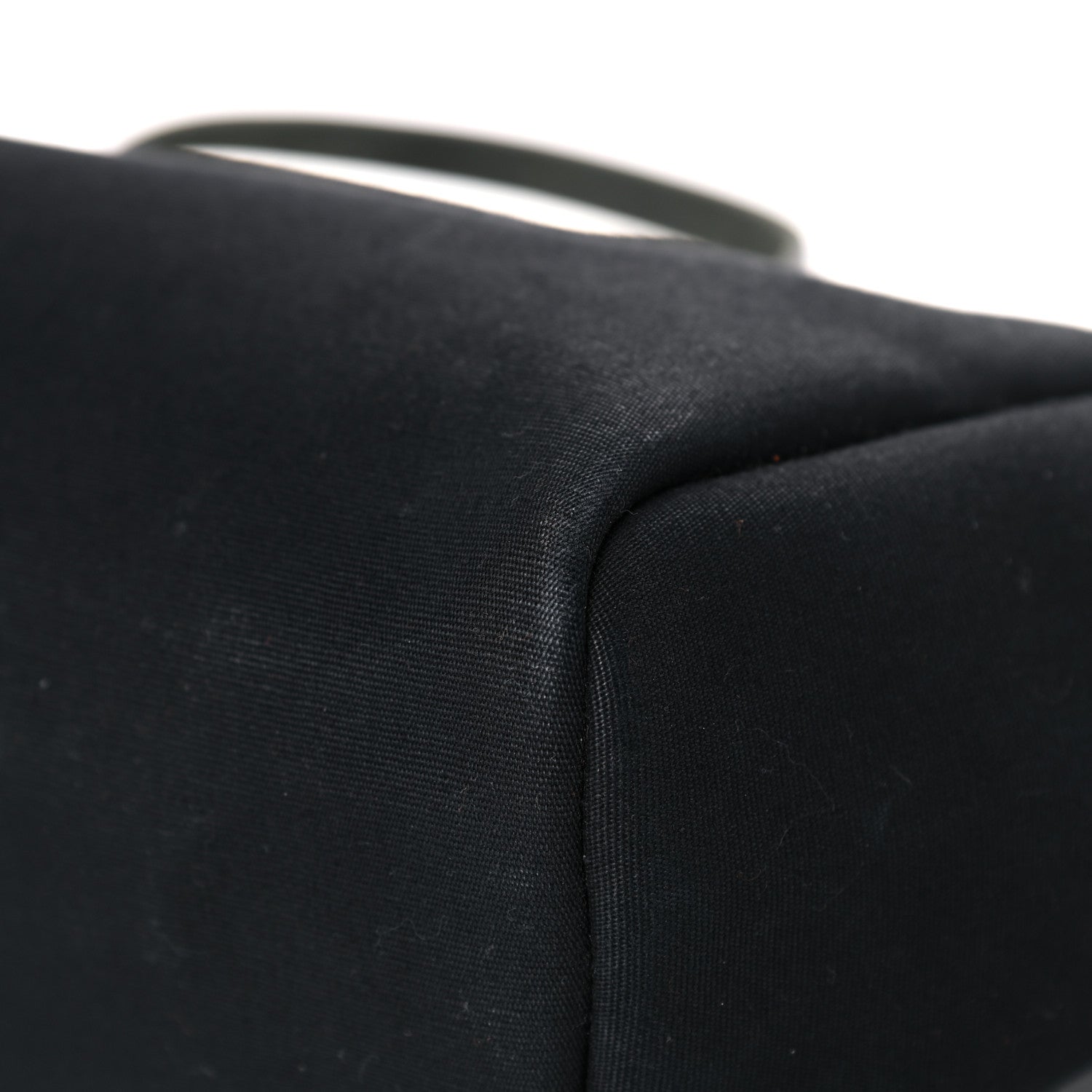 Hermes Toile Vache Calfskin Herbag 30 PM Backpack Black 18 of 28