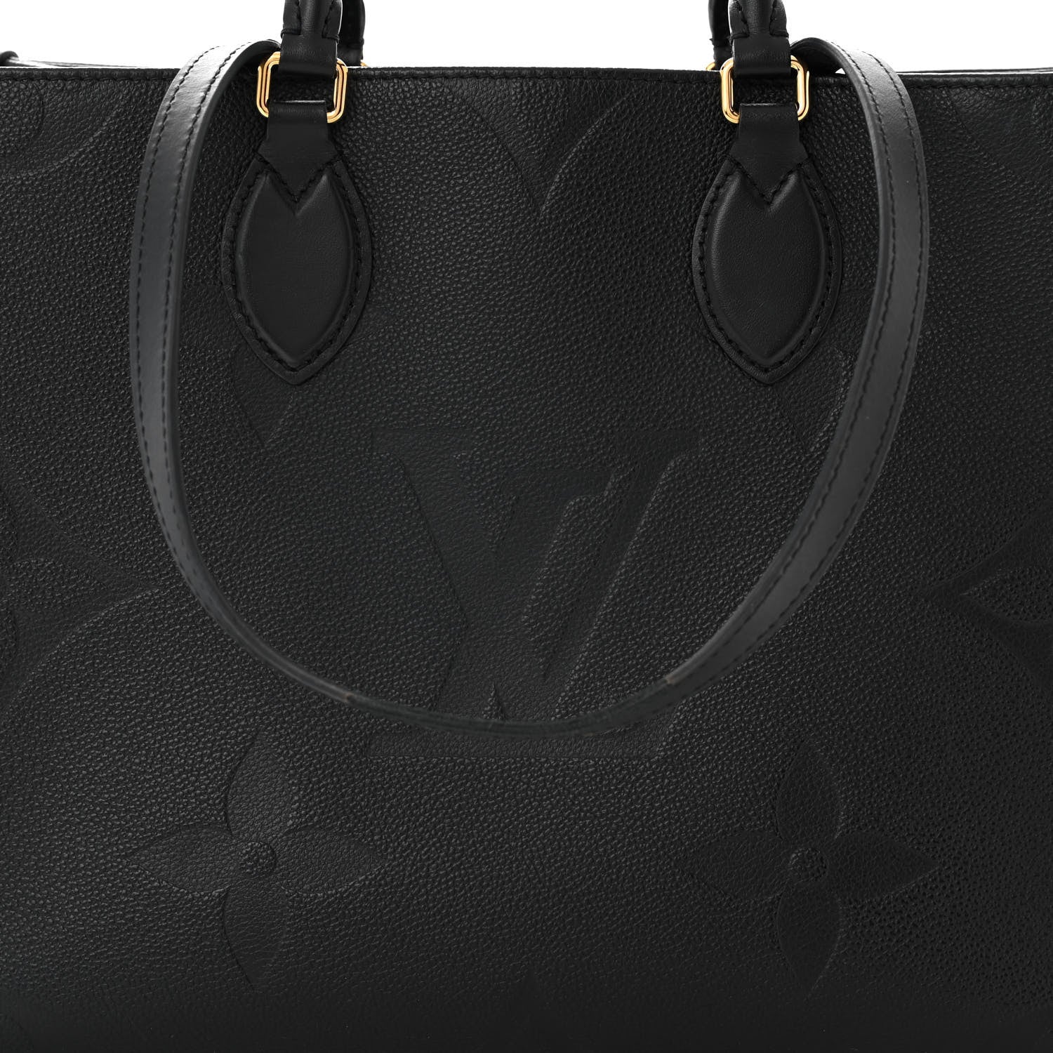 Louis Vuitton Empreinte Monogram Giant OnTheGo MM Black 7 of 10