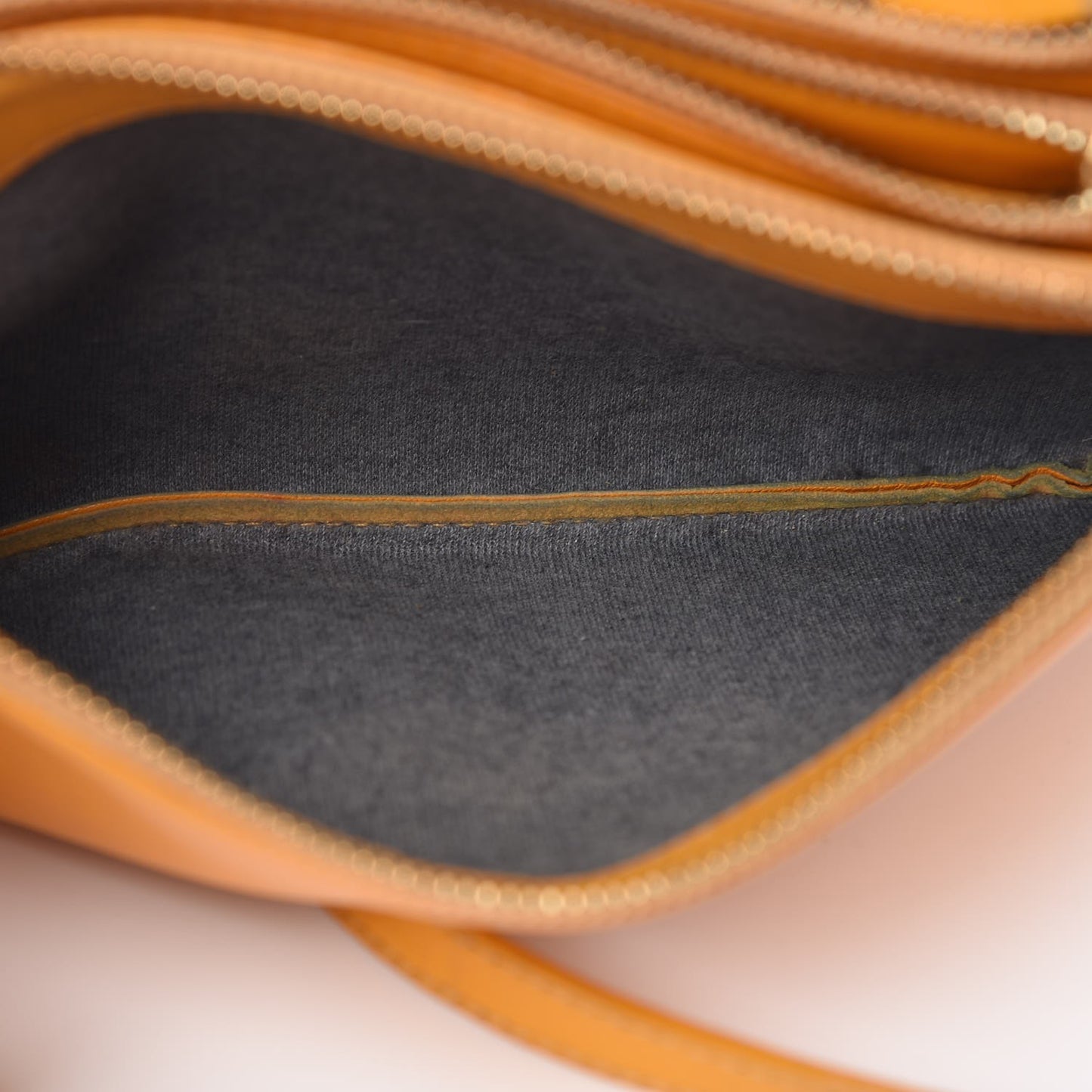 Lambskin Small Trio Crossbody Bag Sunflower
