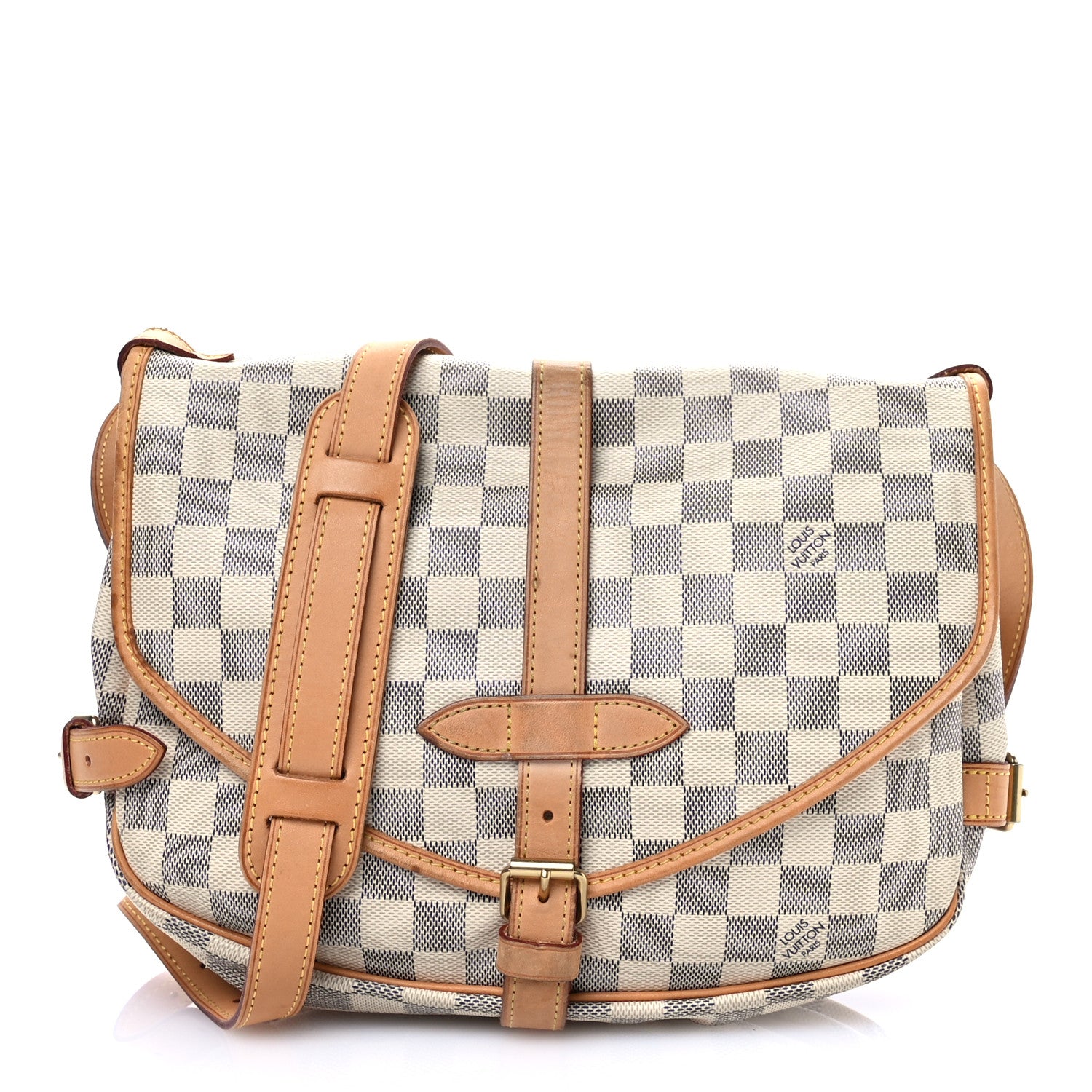 Louis Vuitton Damier Azur Saumur MM 1 of 17