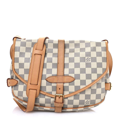 Louis Vuitton Damier Azur Saumur MM 1 of 17