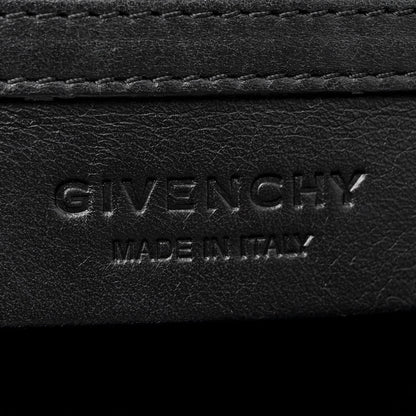 Givenchy Calfskin Crocodile Embossed Medium Nightingale Black 6 of 13