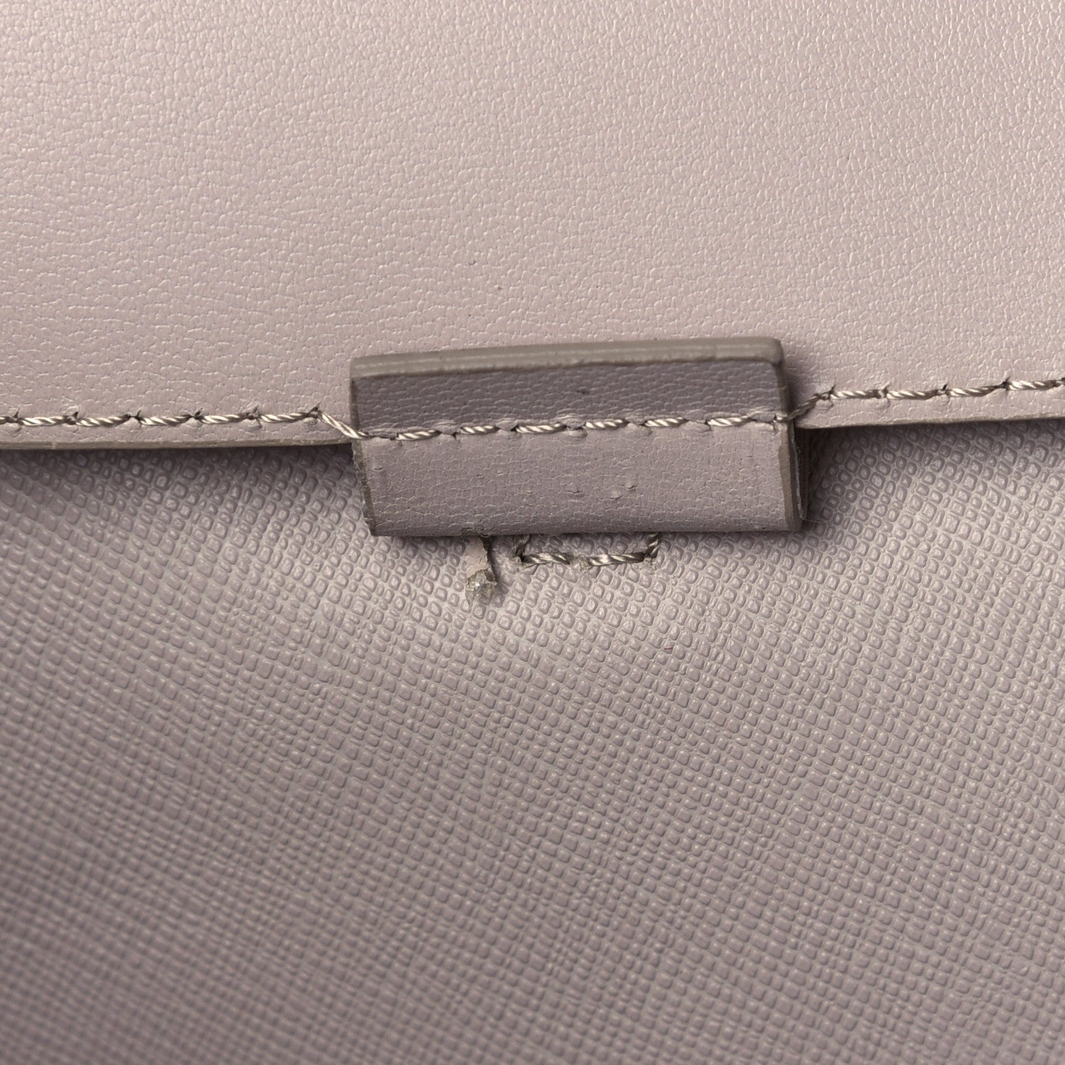 Fendi Vitello Ginevra Elaphe Monster Eyes Shopping Tote Grigio Polvere Naturale 16 of 16