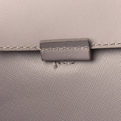 Fendi Vitello Ginevra Elaphe Monster Eyes Shopping Tote Grigio Polvere Naturale 16 of 16