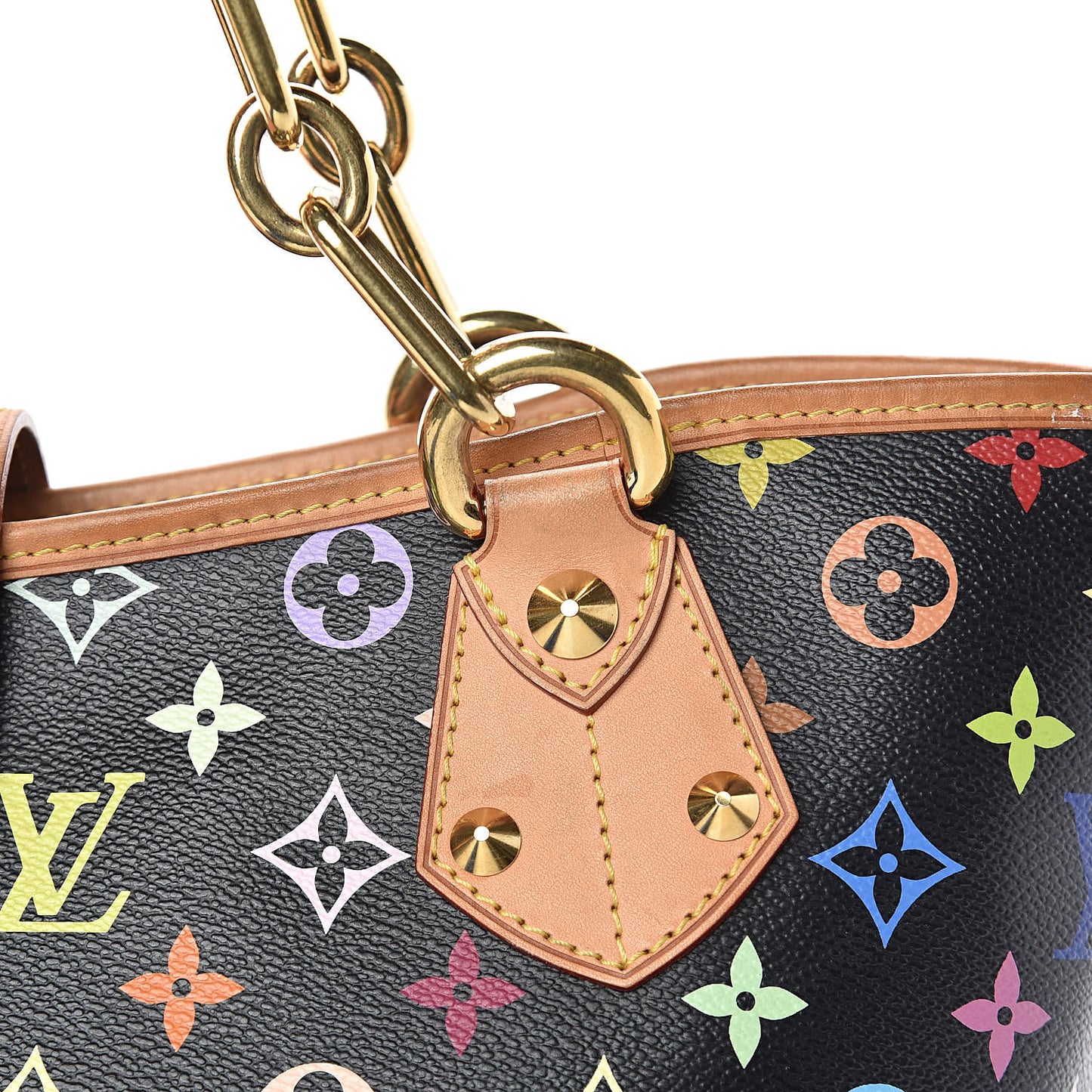 Monogram Multicolor Annie GM Black