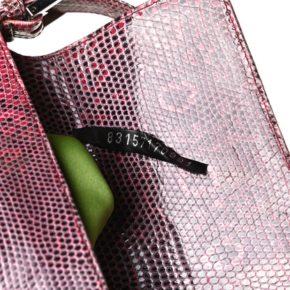 Fendi Lizard Baguette Red 7 of 14