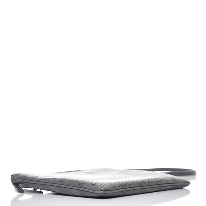 MCM Visetos Medium Crossbody Pouch Phantom Grey 4 of 8