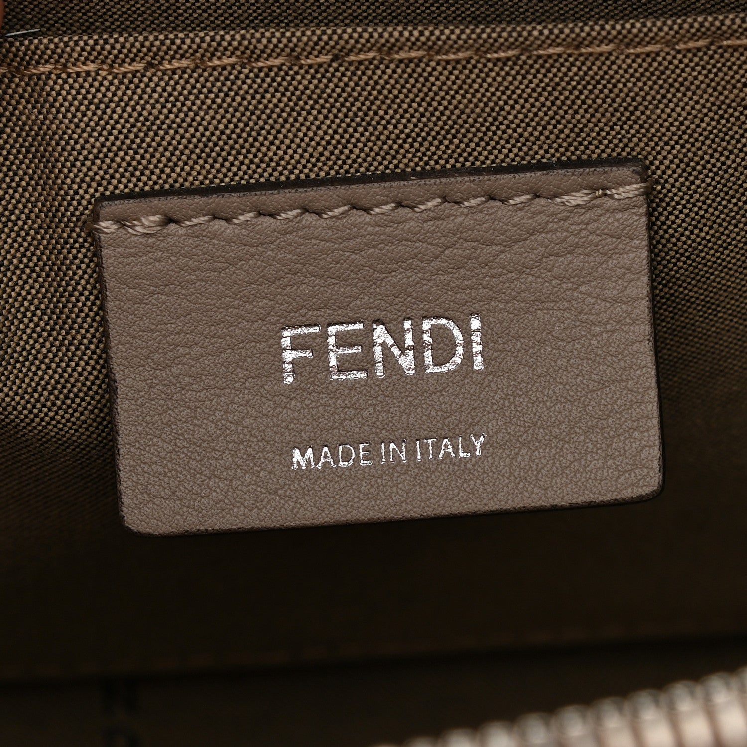 Fendi Vitello Dolce Mini By The Way Boston Bag Tortora 6 of 9