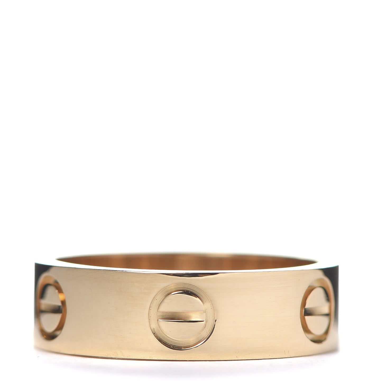 18K Yellow Gold 5.5mm LOVE Ring 52 6