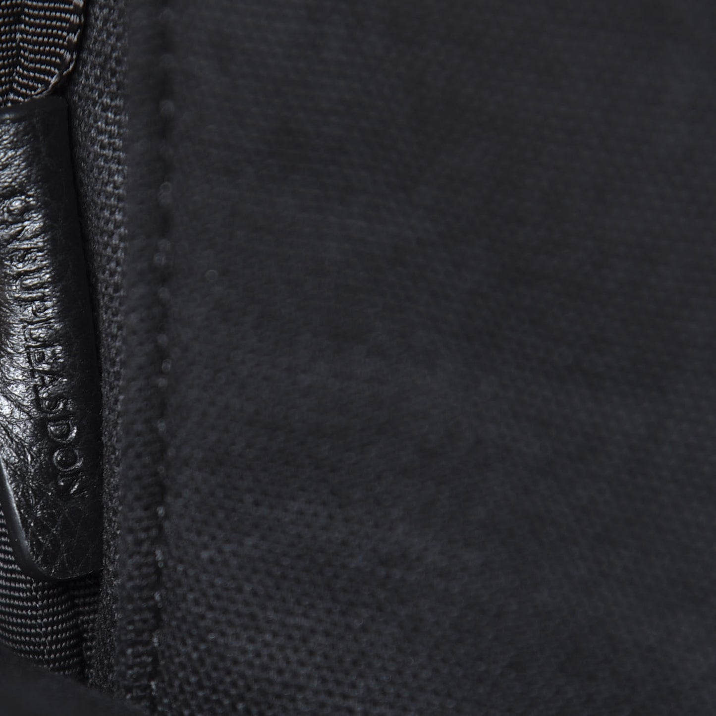Mega Check Calfskin Abbeydale Simple Backpack Black Camel