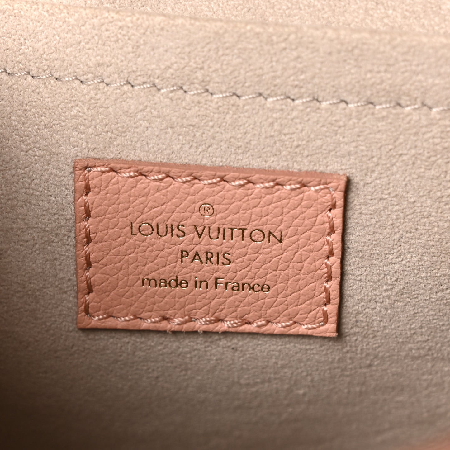 Soft Calfskin My Lockme Chain Bag Rose Trianon