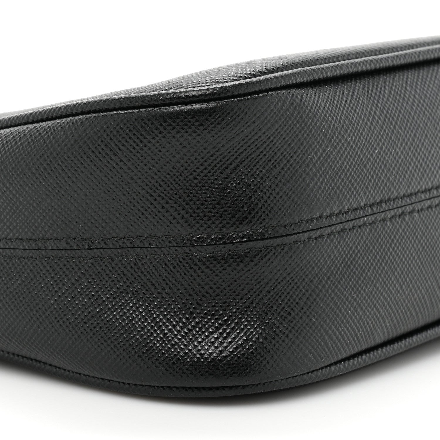 Prada Saffiano Lux Re-Edition 2005 Shoulder Bag Black 9 of 14