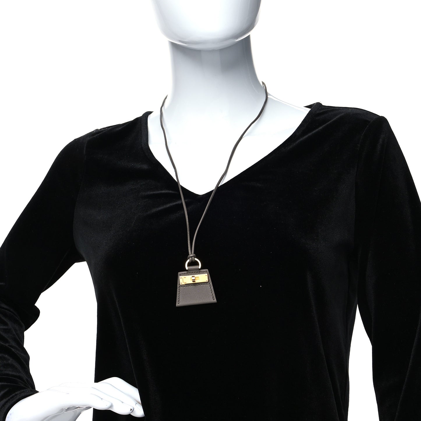 Swift Small Monpetitkelly Pendant Necklace Etain