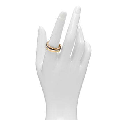 Boucheron 18K Pink Yellow White Gold PVD Small Quatre Classique Ring 57 8 2 of 4