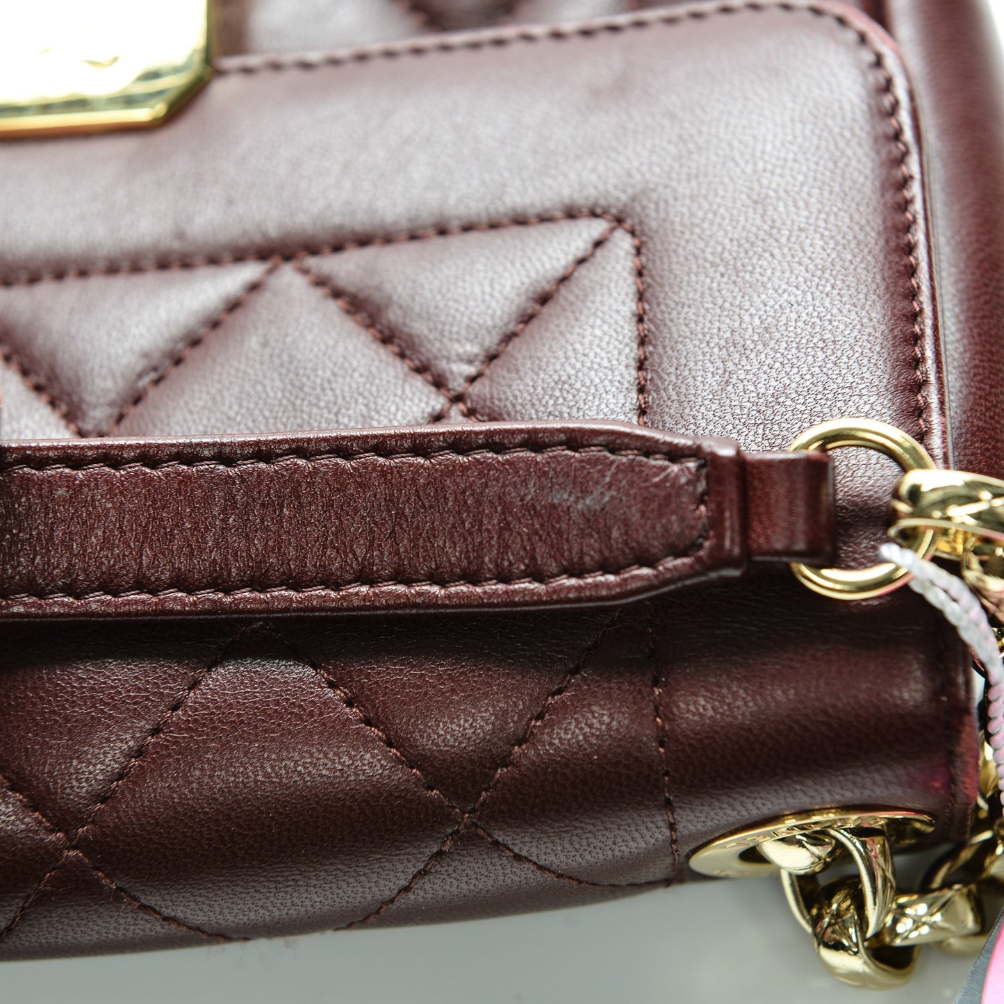 Lambskin Mini Chic With Me Flap Red